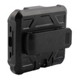 Armored Case for Samsung Galaxy Z Flip 4 5G, Dexnor Clip Holder, black
