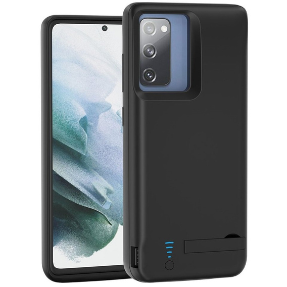 5000mAh Battery Case for Samsung Galaxy S20 FE, black