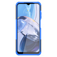 Case for Motorola Moto E22 / E22i, Tire Armor, black / blue