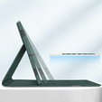 Case + keyboard Samsung Galaxy Tab S9 FE, Leather Pen Slot, dark green