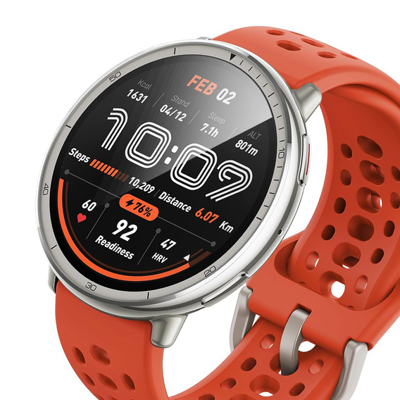 2x ERBORD Hybrid Glass for Amazfit Active 2