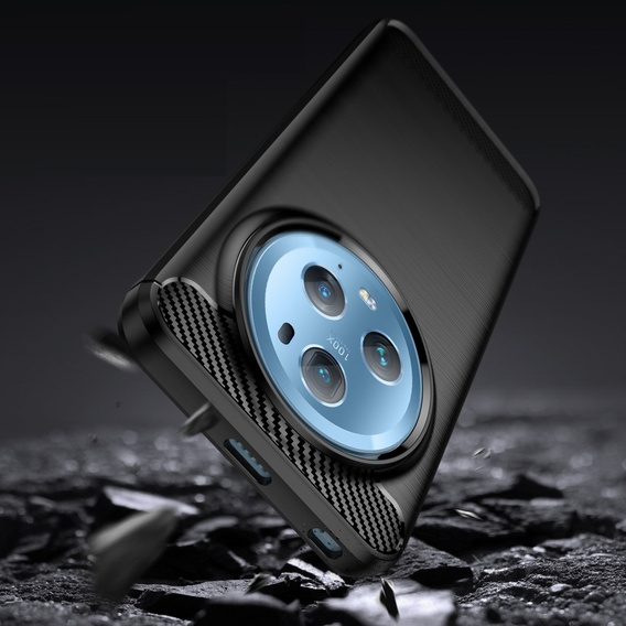 Case for Honor Magic 5 Pro, Carbon, black