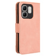 Flip case for Infinix Hot 50i 4G, Card Slot, pink