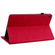 Case for Lenovo Tab M10 10.1 Gen 3, Wallet Pen Slot, red