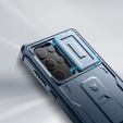 Armored case for Samsung Galaxy S24 Ultra, Dexnor Full Body (Two Frames), dark blue