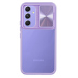 Case for Samsung Galaxy S23 FE, Slide Camera, purple