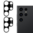 2x ERBORD tempered glass for camera to Samsung Galaxy S23 Ultra, black