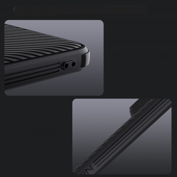 Case for Xiaomi Redmi Note 14 Pro+ 5G, Armored Nillkin, CamShield Pro, black