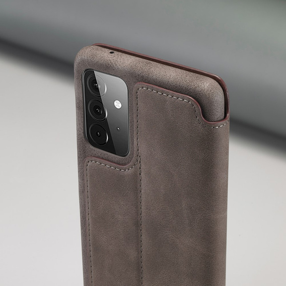 Flip case for Samsung Galaxy A52 5G / 4G, LC.IMEEKE, grey