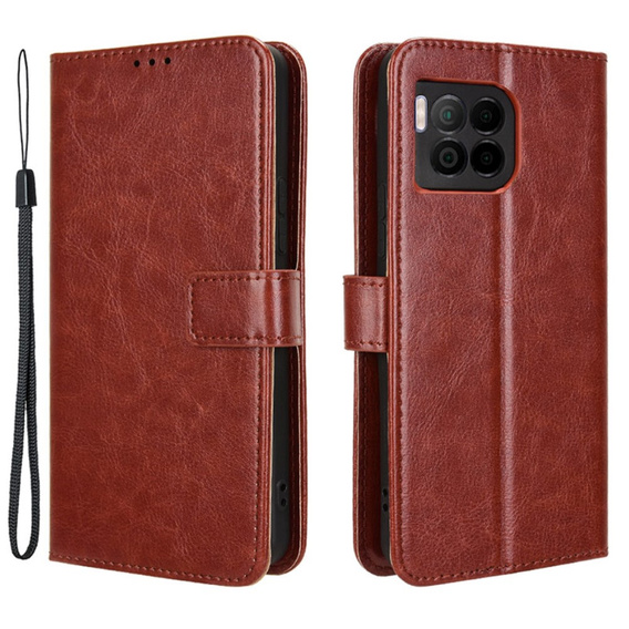 Flip case for T Phone 2 Pro 5G, Crazy Horse Wallet, brown