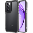 Case for Oppo A80, Fusion Hybrid, transparent / black