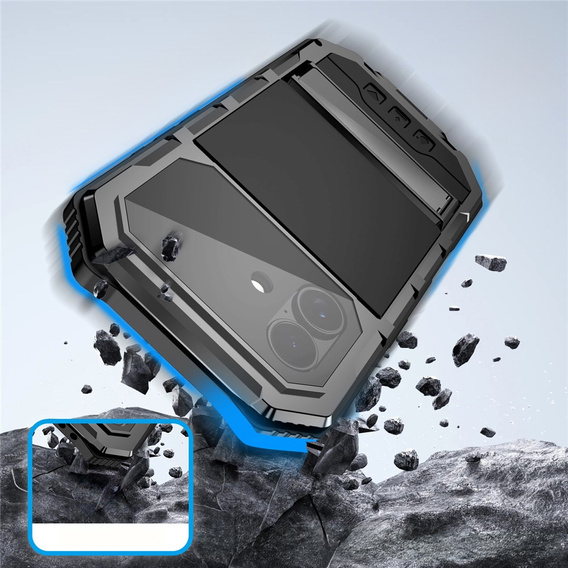 R-JUST armoured case with stand for iPhone 17