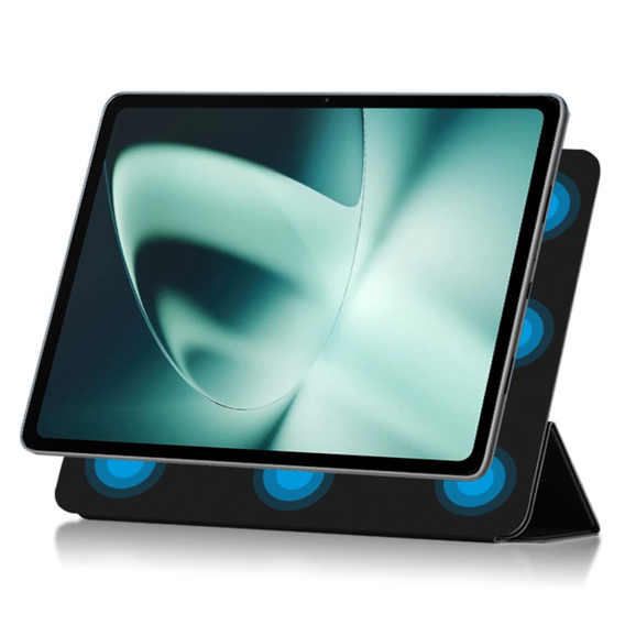 Case for OnePlus Pad, Magnetic, Smartcase, black