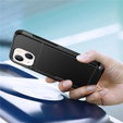 Case for iPhone 13 Mini, Sliding Card Holder, black