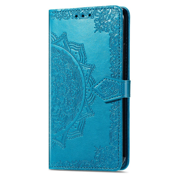 Flip case for Samsung Galaxy M23 5G / M13, Mandala, blue
