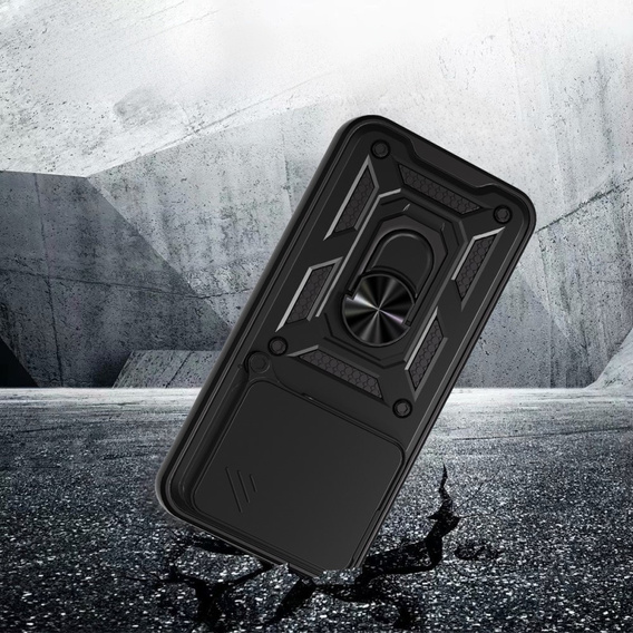 Case for Honor 400 5G, CamShield Slide, black