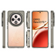 Case for Oppo Reno 12FS / 12F, Fusion Hybrid, transparent / black