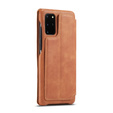Flip case for Samsung Galaxy S20 FE, LC.IMEEKE, brown