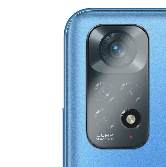 Tempered Camera Glass for Xiaomi Redmi Note 11, blue