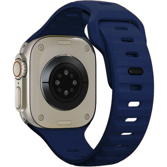 Hollow strap for Apple Watch 1/2/3/4/5/6/7/8/SE/ULTRA 42/44/45/49MM, Dark Blue