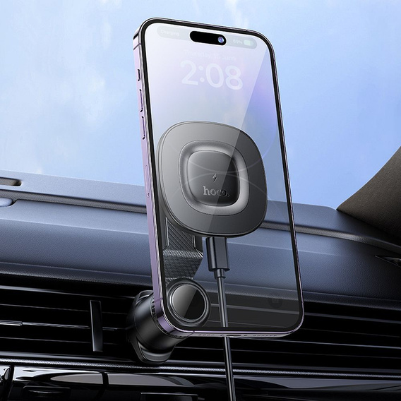 Hoco HW30 car phone holder with inductive charging