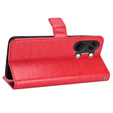 Flip case for OnePlus Nord 3 5G, Crazy Horse Wallet, red