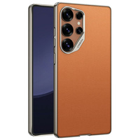 Case for Samsung Galaxy S25 Ultra, GKK Leather, orange
