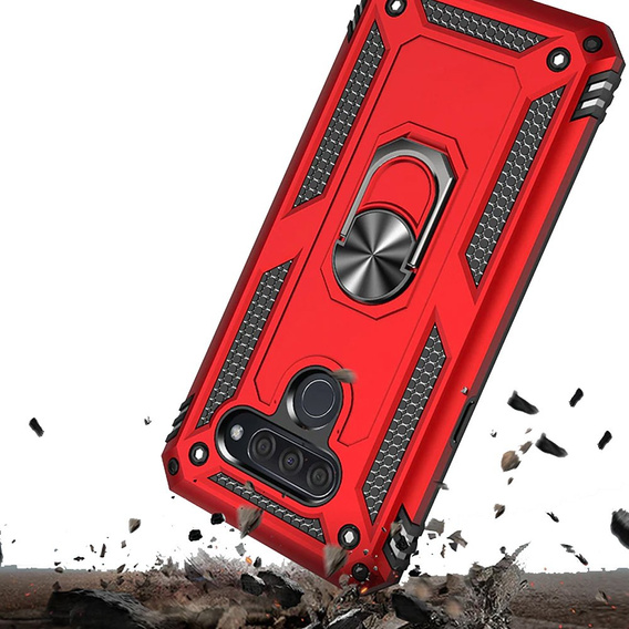 Armor Case for LG K50 / Q60, Nox Case Ring, red