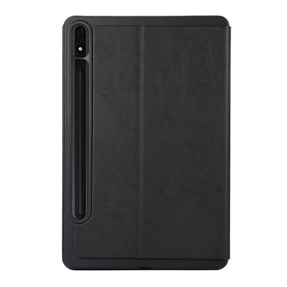 Case for Samsung Galaxy Tab S9 FE+ Plus, Smartcase with stylus space, black