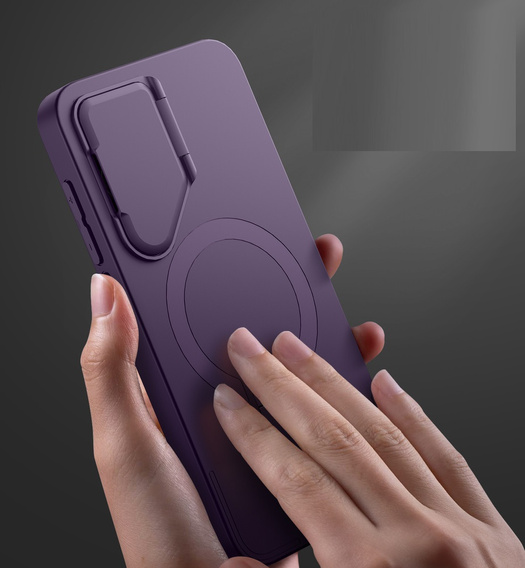 Case for Samsung Galaxy S25, Suritch Shockproof, for MagSafe, purple