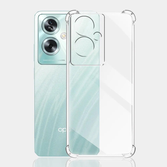 Case for Oppo A79 5G, Dropproof, transparent