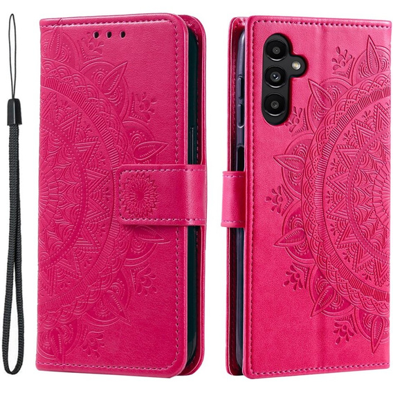 Flip case for Samsung Galaxy A35 5G, Mandala, pink