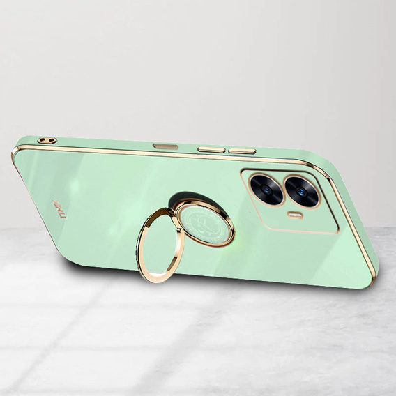 Case for Realme C55, Electro Ring, mint