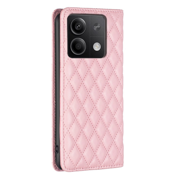Flip case for Xiaomi Redmi Note 13 5G, Wallet, BINFEN COLOR, pink