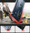 Armored case for Samsung Galaxy S23 Ultra, Dexnor Full Body (Two Frames), dark blue