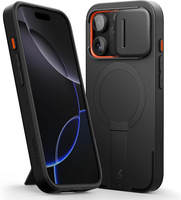 Case for iPhone 16 Pro, Suritch Shockproof, for MagSafe, black