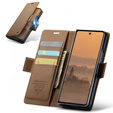 CASEME Litchi Wallet flip case for Samsung Galaxy Z Fold7 5G