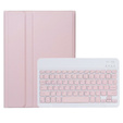 Case + keyboard Xiaomi Pad 6/6 Pro, pink rose gold