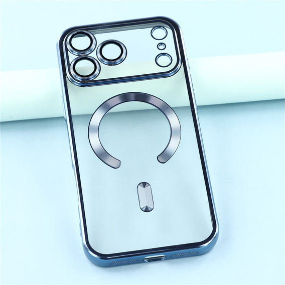 Magnetic case with lens protection for iPhone 17 Pro