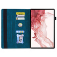 Case for Samsung Galaxy Tab S10 FE+ Plus, Classic, with space for stylus, blue