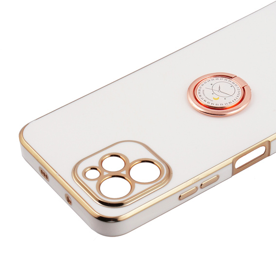Case for Huawei Nova Y61 , Electro Ring, white