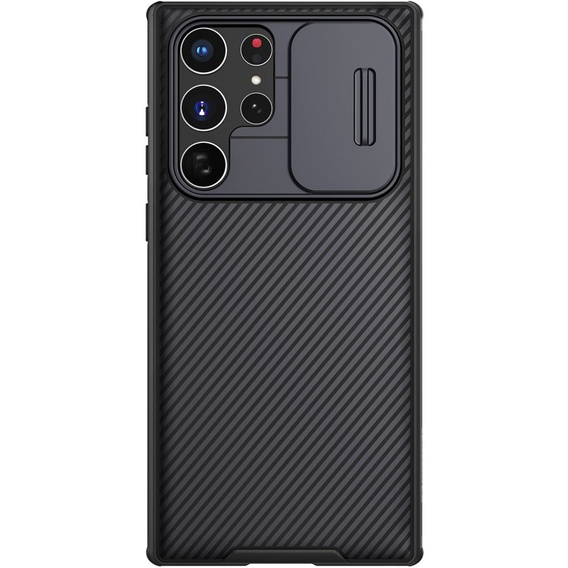 Case for Samsung Galaxy S22 Ultra, Armored Nillkin, CamShield Pro, black