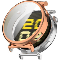 2-in-1 Case with Screen Protector for Huawei Watch GT 5 Pro 42mm, pink rose gold