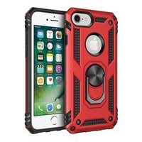 Armor Case for iPhone 6/6S/7/8/SE 2020/SE 2022, Nox Case Ring, red