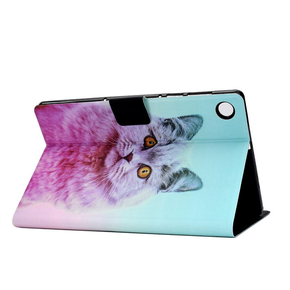 Case for Samsung Galaxy Tab A9 X110 / X115, pink cat