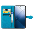 Flip case for Xiaomi 14T, Mandala, blue