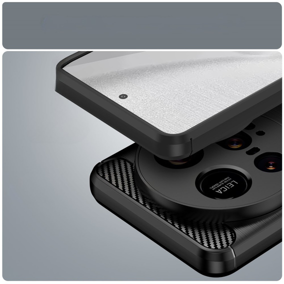 Case for Xiaomi 15 Ultra, Carbon, black