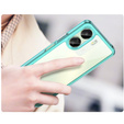 Case for Xiaomi Redmi 13C / Poco C65, Fusion Hybrid, transparent / blue