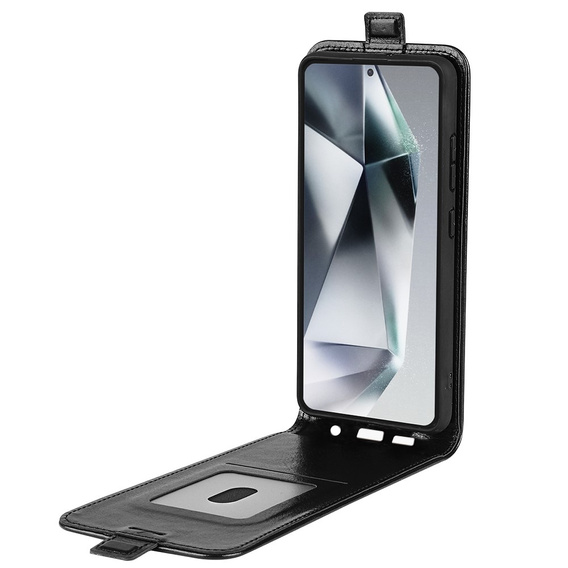 Flip case for Samsung Galaxy S25 Ultra, Flip, black