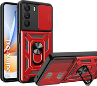 Case for Realme C71, CamShield Slide, red